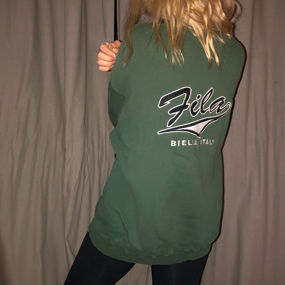 Rare FILA biella, italy sweatshirt